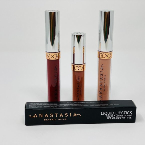 Anastasia Other - 3PK Anastasia Liquid Lipstick-3colors/long wearing
